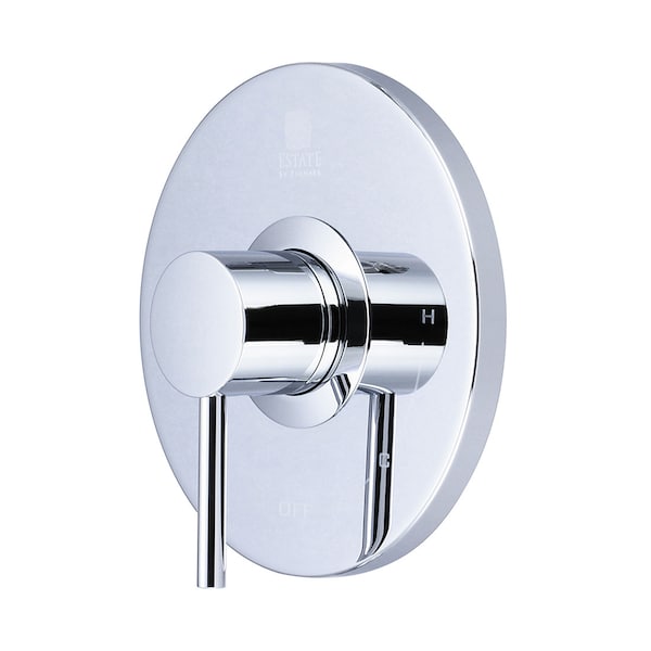 Pioneer Industries Single Handle Valve Trim Set, Wallmount, Polished Chrome T-4MT400 - main